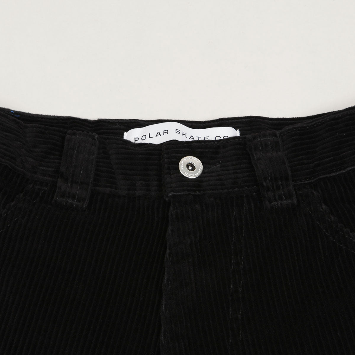 Polar Big Boy Cords Shorts Black