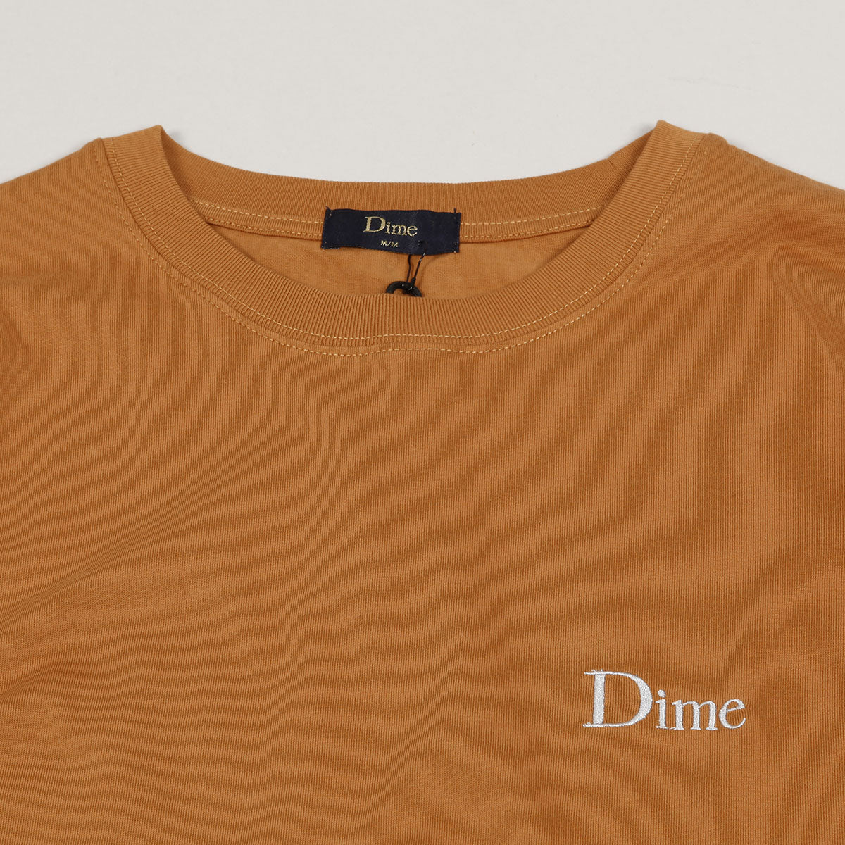 Dime Classic Small Logo Tee Almond