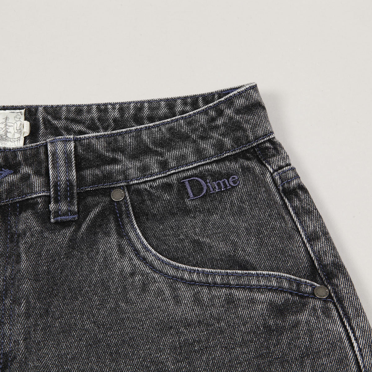 Dime Classic Baggy Denim Faded Black