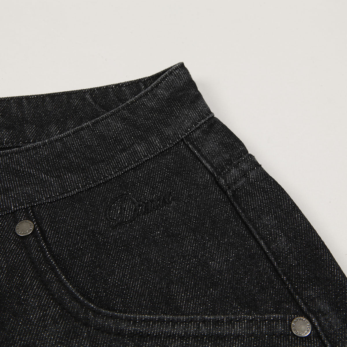 Dime Secret Baggy Denim Wash Black