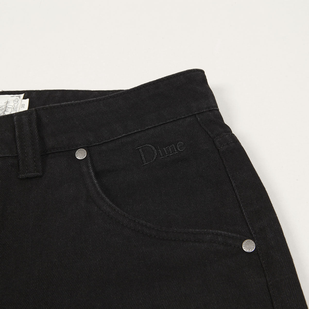 Dime Classic Baggy Denim Pants Black