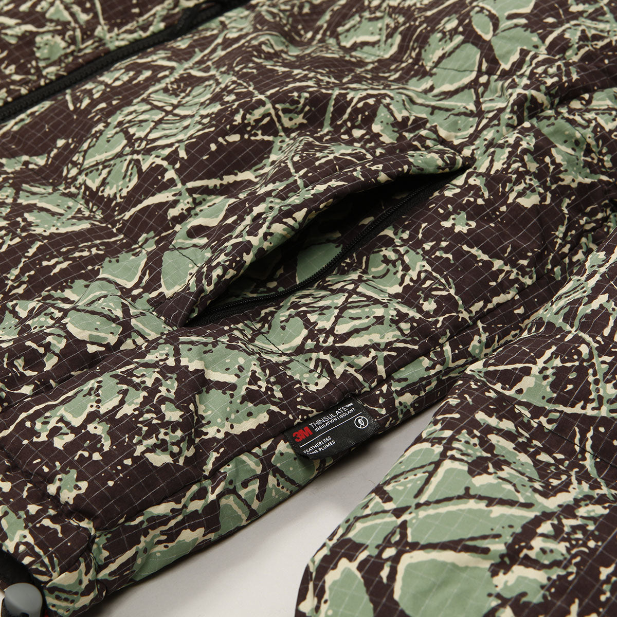 Butter Goods Endure Puffer Jacket Woods Camo