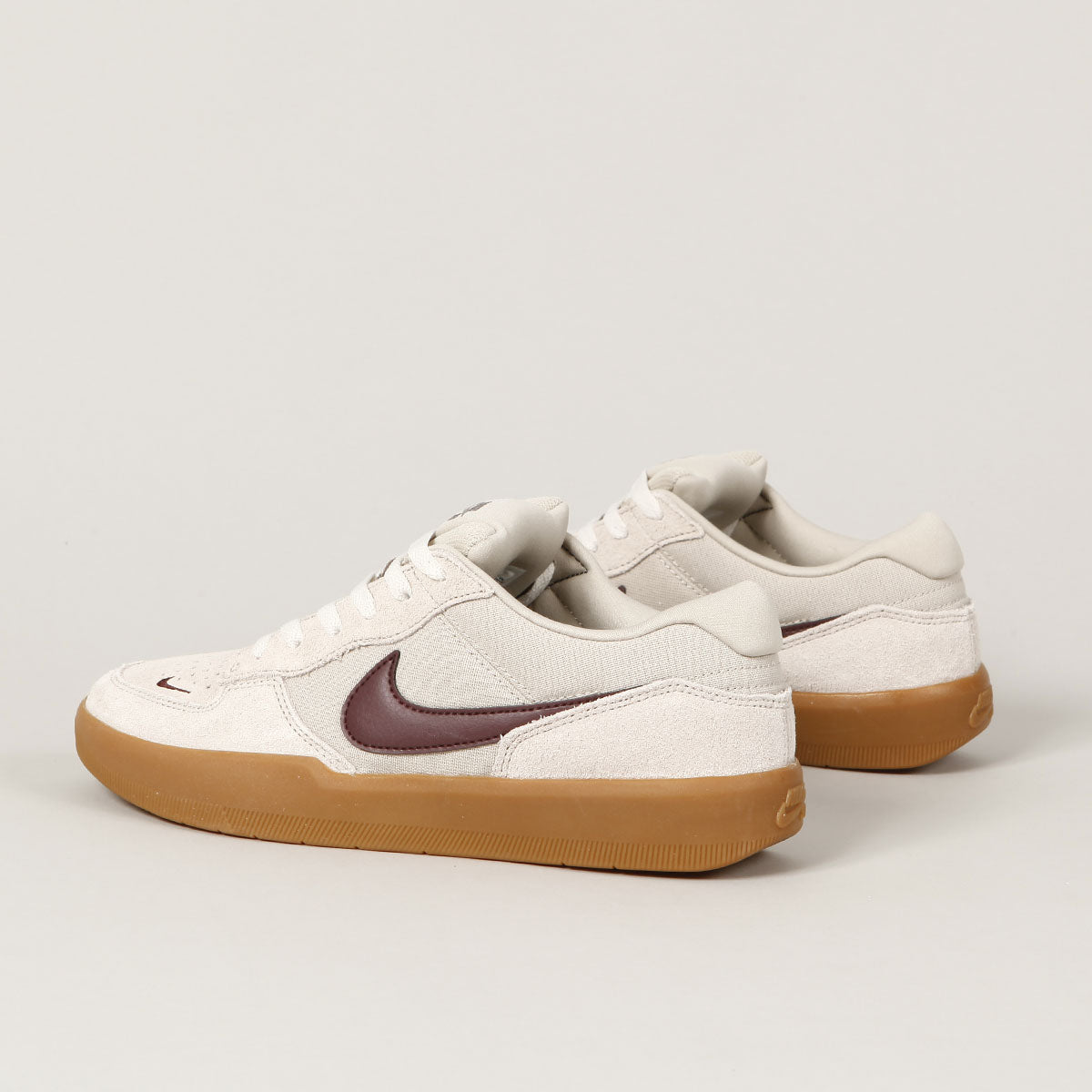 Nike SB Force 58 Cream Burgundy Gum