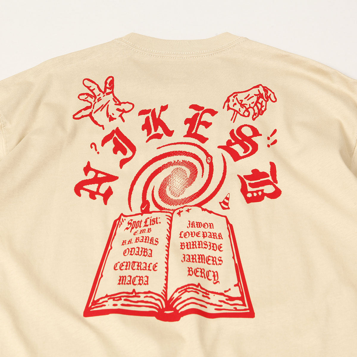 Nike SB Skate Spots Tee Linen Red