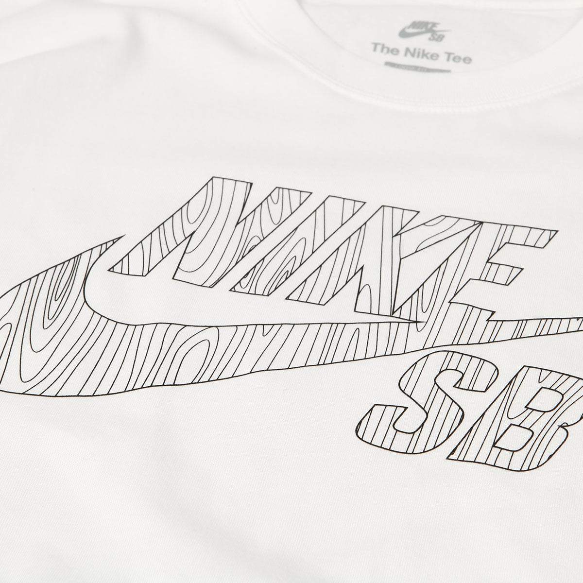 Nike SB Icon Fill Tee White Black