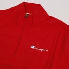 Champion Half Zip Top Sweatshirt Red