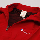 Champion Half Zip Top Sweatshirt Red