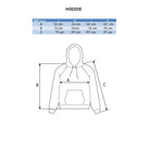 HUF Triple Triangle Hoodie Nebulas Blue