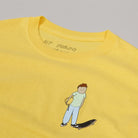 My First Skateboard Jonas Tee Yellow