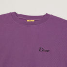 Dime Classic Small Logo Crewneck Violet