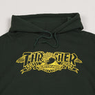 Thrasher x Antihero Mag Banner Hoodie Green