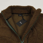 Dime Coverstich Sherpa Crewneck Brown