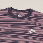 Nike SB 90 Stripe Tee Plum Dust