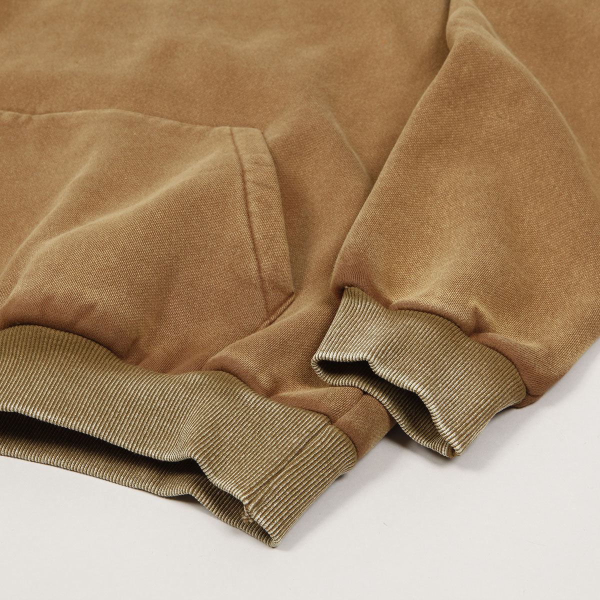 Butter Goods Logo Applique Hoodie Brown