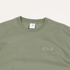 Polar Contrast Stroke Tee Moss Green