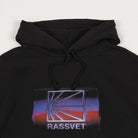 Rassvet Glitch Hoodie Black