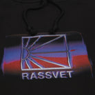 Rassvet Glitch Hoodie Black