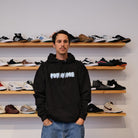 Popname Thorns Logo Hoodie Black Smoke