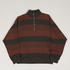 Polar Surf Half Zip Sweater Dirty Black