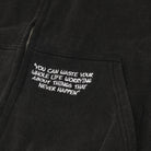Butter Goods x Peanuts Patch Zip Hoodie Black