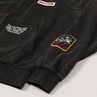 Butter Goods x Peanuts Patch Zip Hoodie Black