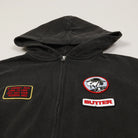 Butter Goods x Peanuts Patch Zip Hoodie Black
