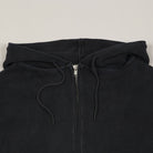 Butter Goods Waffle Zip Hoodie Black Dye