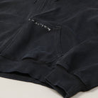 Butter Goods Waffle Zip Hoodie Black Dye
