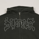 Butter Goods Blotch Zip Hoodie Wash Black