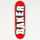 Baker Brand Logo Deck Red 8.0